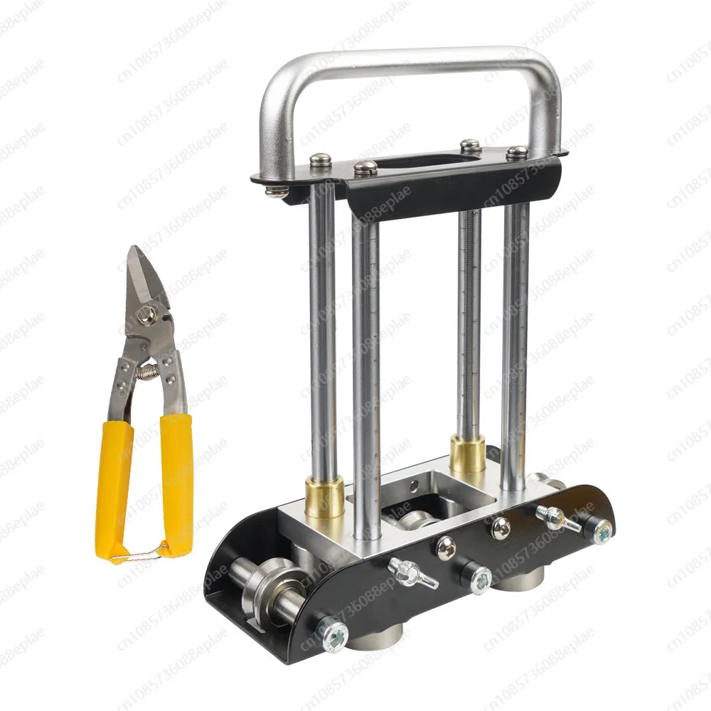 Folding Machine, Drip Hedge Tool Rolling Tool Edge Roller Metal Roof Tool with Scissors