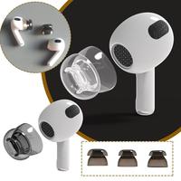 1 Pair Silicone Ear Tip Cover For AirPods 4 Suction Cup Self Adsorption Anti Slip Physical Noise Reduction Replacement Ear Caps