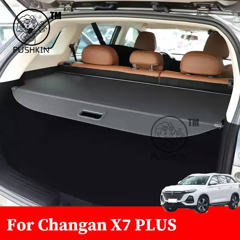 

For changan X7PLUS Accessories 2024 2025 Car Trunk Curtain Retractable Shields Luggage Rack Partition Shades Car Accessories