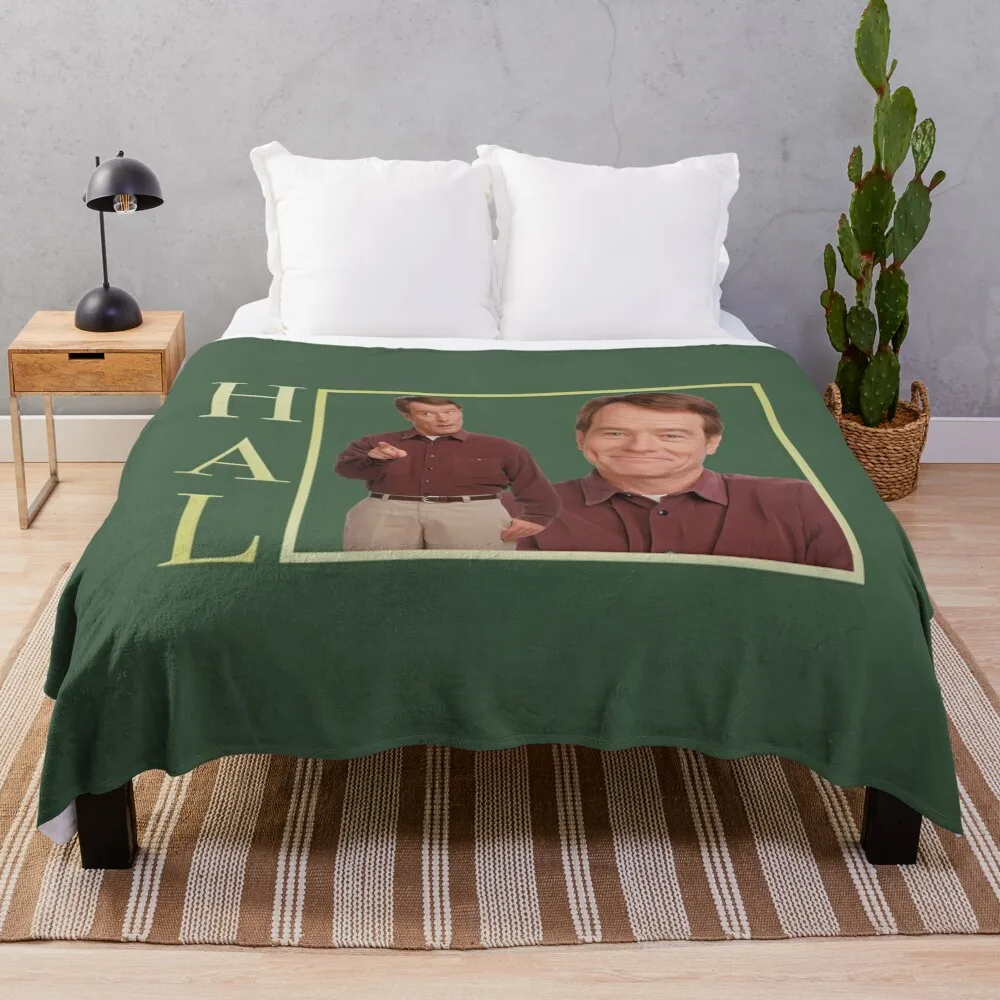 

Hal - Malcolm in the Middle Throw Blanket Multi-Purpose for winter Soft Plush Plaid Blankets