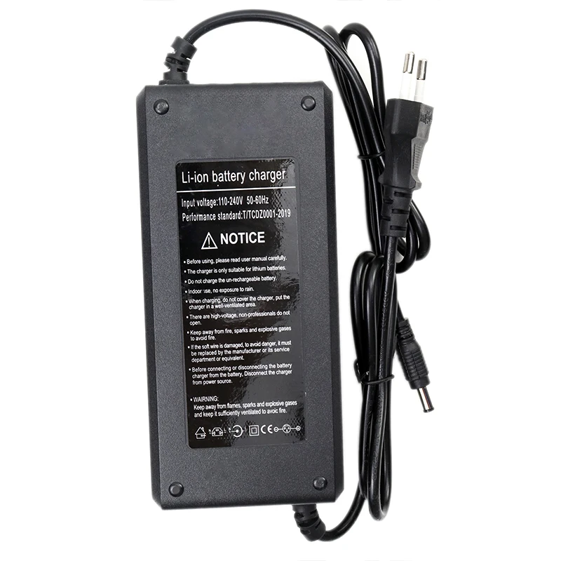 36V 48V 60V 72V Ladegerät 2A 3A 5A 10S 13S 16S 20S Li-Ion Akku 42V 54,6V 67,2V 84V Ebike Intelligente Schnelle Lade EU Stecker – Detail 5