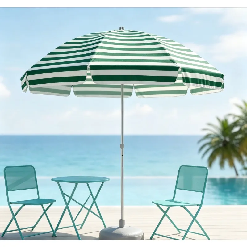 Huge Double Tent Steel Rod Frame for Outdoor Events Patio Garden Beach Sun Shade Canopy Waterproof Commercial Furniture Sun
