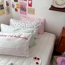 100% Cotton Pillowcases 1PCS Colorful Pillow Case Bedding Girls Pillow Cover PillowCase Cover Nordic Sling cushion covers
