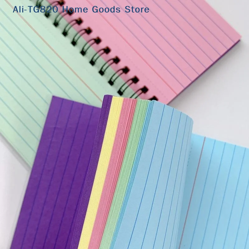 

[TG820]50 Sheets Colour Tearable Mini Note Book Portable Line Notebook Memo Pad Office Supplies Student Stationery