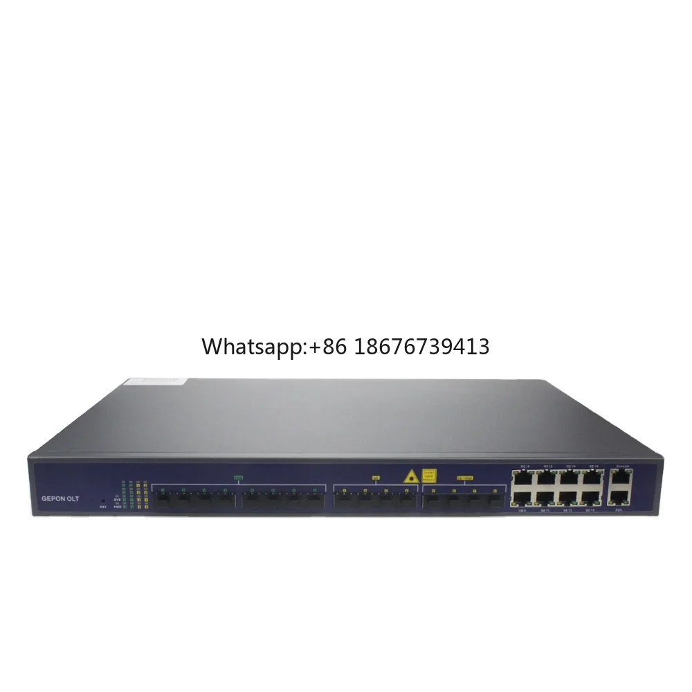 GPON OLT 8 Ports GP3600 Series High-density Rack-mounted FTTH PON OLT Vsol V1600D GEPON Epon Olt Optical Line Terminal
