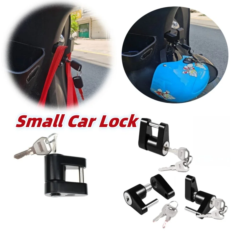 

Trailer Accessories 1/4 Inch Zinc Alloy Trailer Hitch Reinforced Connector Lock RV Truck Trailer Lock Anti-Theft Safe AndDurable