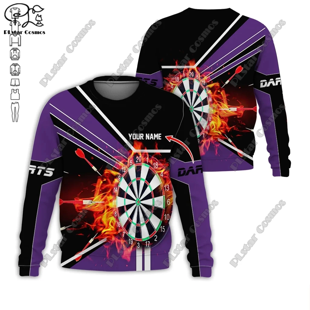 PLSTAR COSMOS 3D printed personalized name unisex darts player clothing sports and leisure sweatshirt new product series   F-6