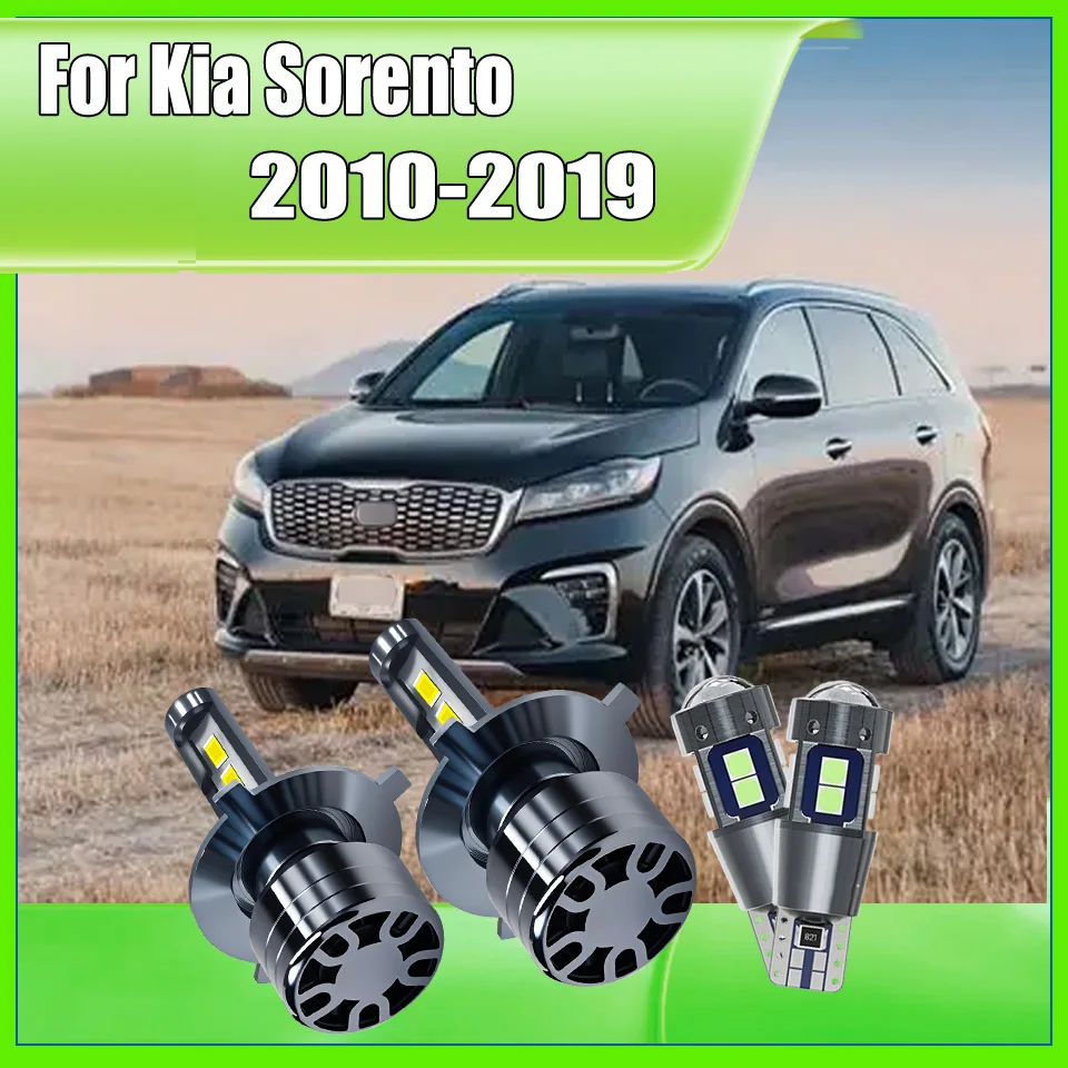 

H4/9003/HB2 Высокие и низкие лампы Canbus 99,99% Совместимость для Kia Sorento 2010 2011 2012 2013 2014 2015 2016 2017 2018 2019