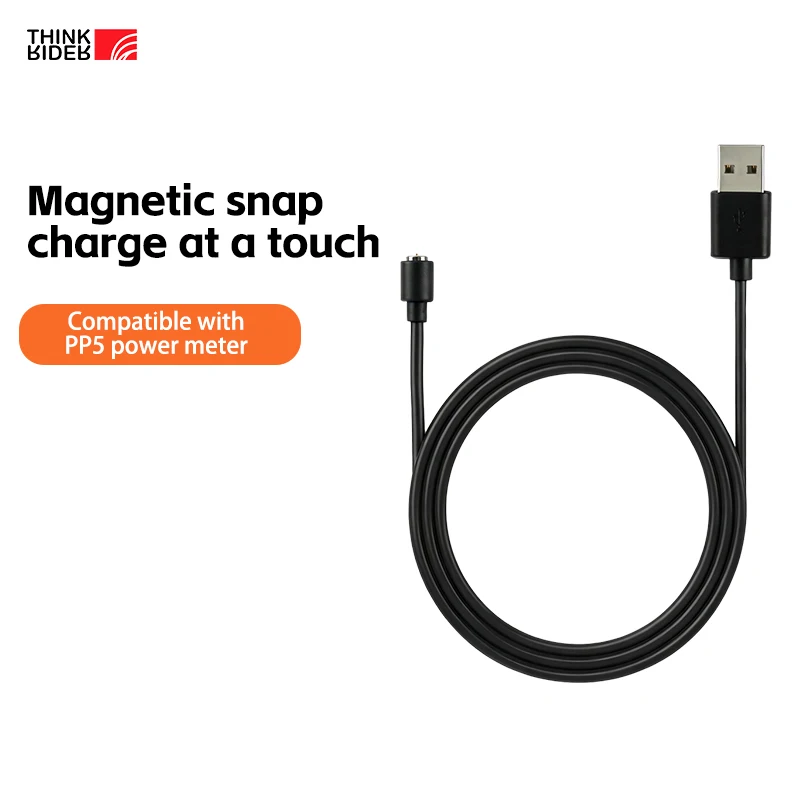 Câble de charge magnétique de remplacement dédié THINKRIDER uniquement pour le compteur de puissance de vélo PP5 Spider
