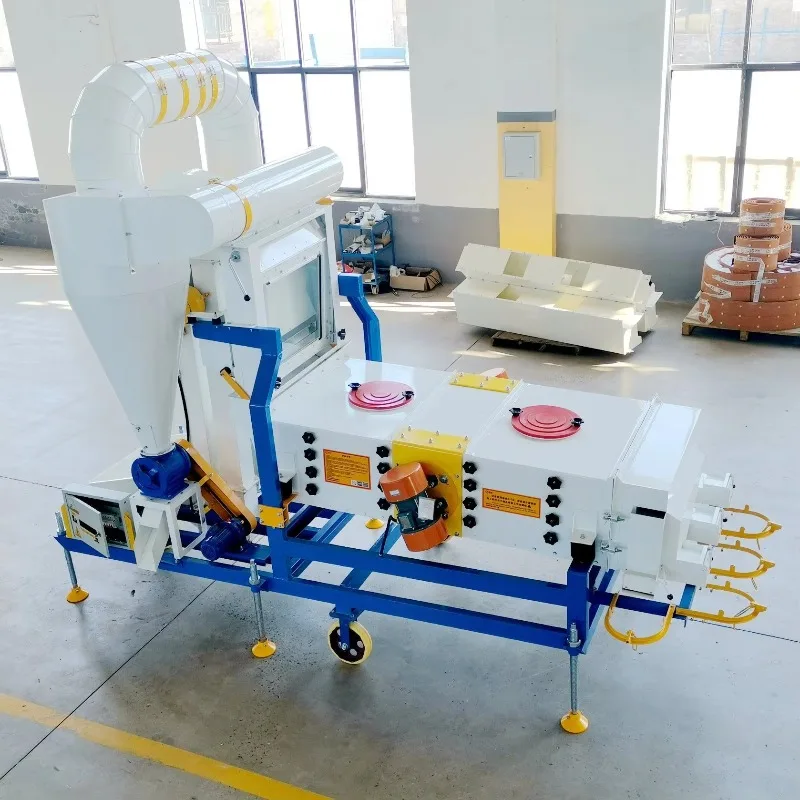 Customizable Seed Processing Machine With Different Sieve Sizes for Various Crops Soybean Corn Pea Wheat Sorghum
