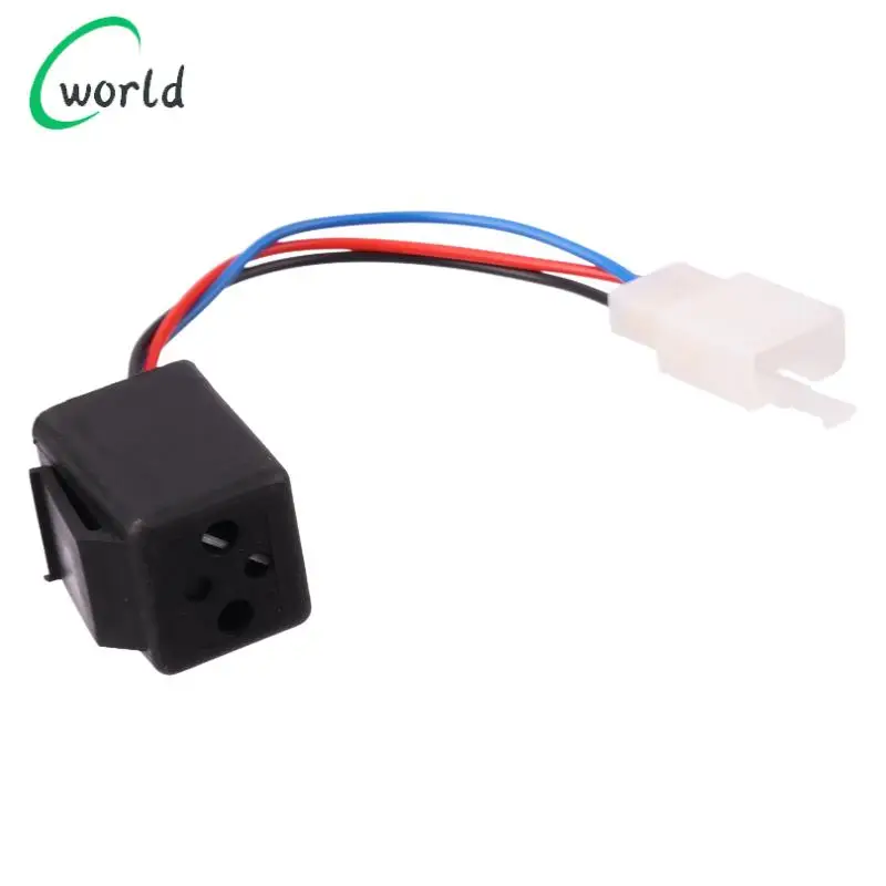 Relais clignotant LED 12V pour vélo électrique, clignotant à trois fils 12V avec sonnerie, pièces pour vélo électrique