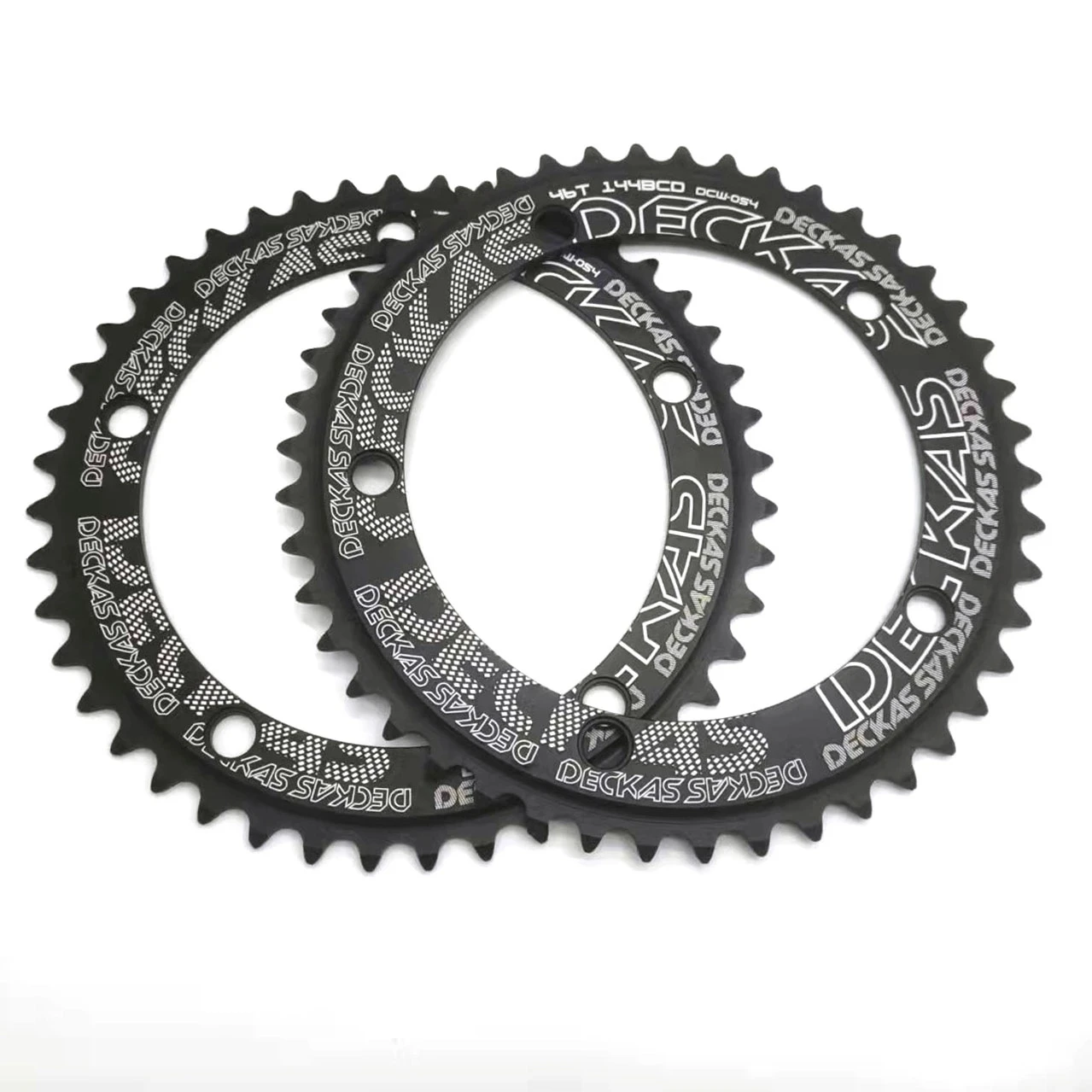 Deckas 144BCD Fixed Gear fixie Round Chain ring Track Bike 44T-58T Tooth 144 bcd special single speed gear wheel Chainwheel