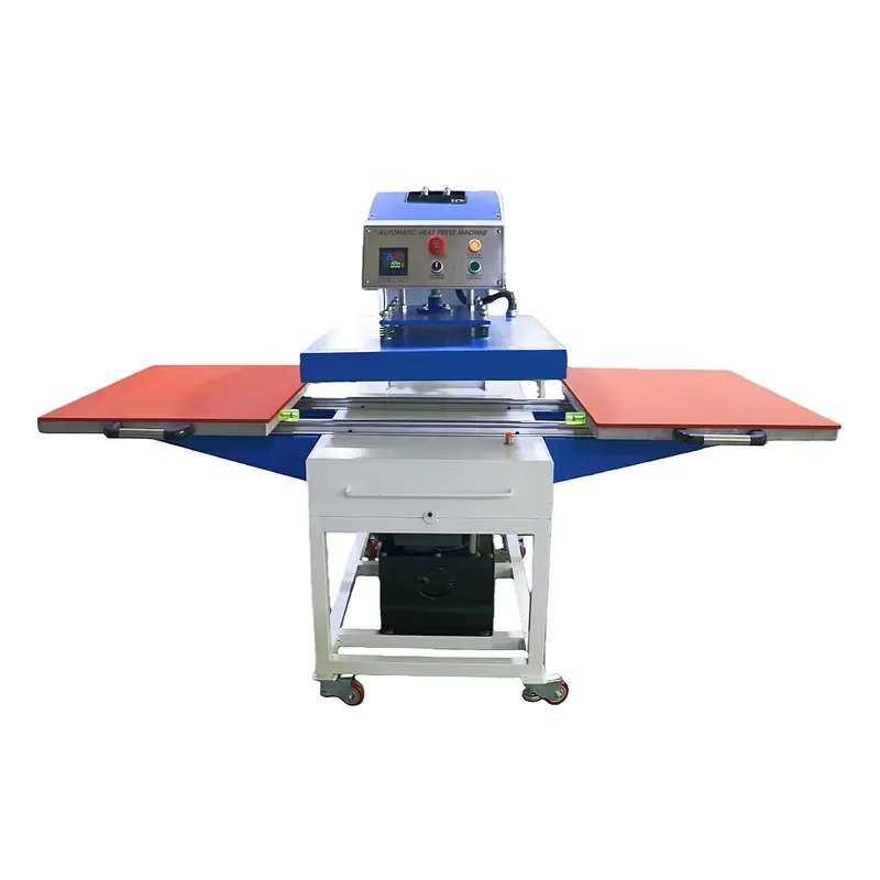 

Large Hydraulic Heat Press Machine for Garment Industry 80x100cm 50x70cm 60x80cm High Pressure Dual Station Transfer Printing