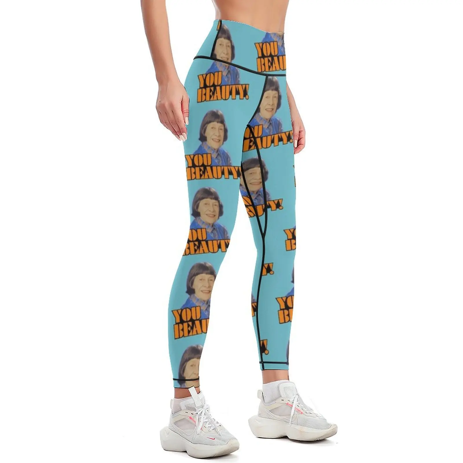 Prisoner Cell Block H Lizzie Birdsworth You Beauty!! Leggings Sports pants woman for girls Womens Leggings