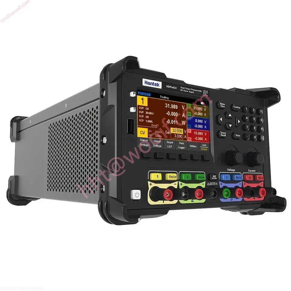 HDP4424B Программируемый линейный источник питания постоянного тока с 4,3-дюймовым цветным дисплеем
