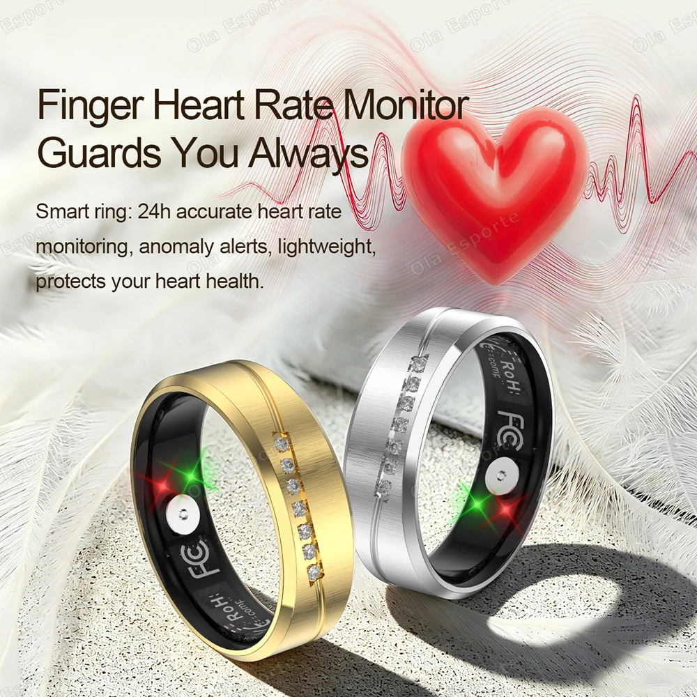 خاتم ذكي متعدد الوظائف للهواتف - مراجعة Blood Pressure Monitor وسعره
