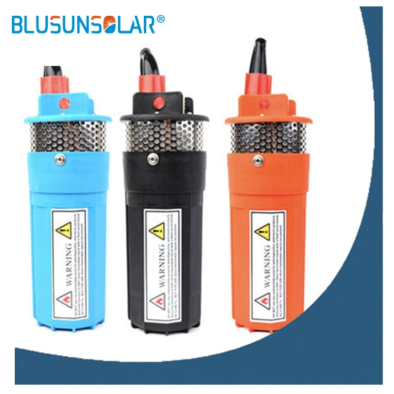 

12V 24V Solar Water Pump Deep Well Pump Screw Submersible Pump Irrigation Garden Home Agricultural 70Meters