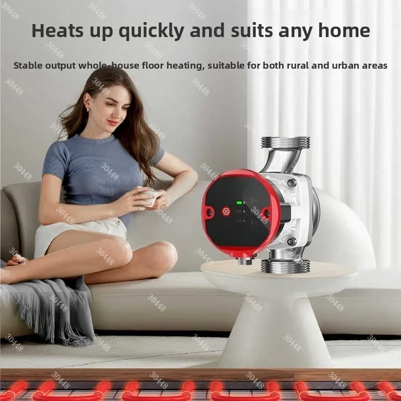 24V DC Three-Speed Floor Heating Circulation Pump Household Heating Water Booster Pump Shielded  Pipeline Water