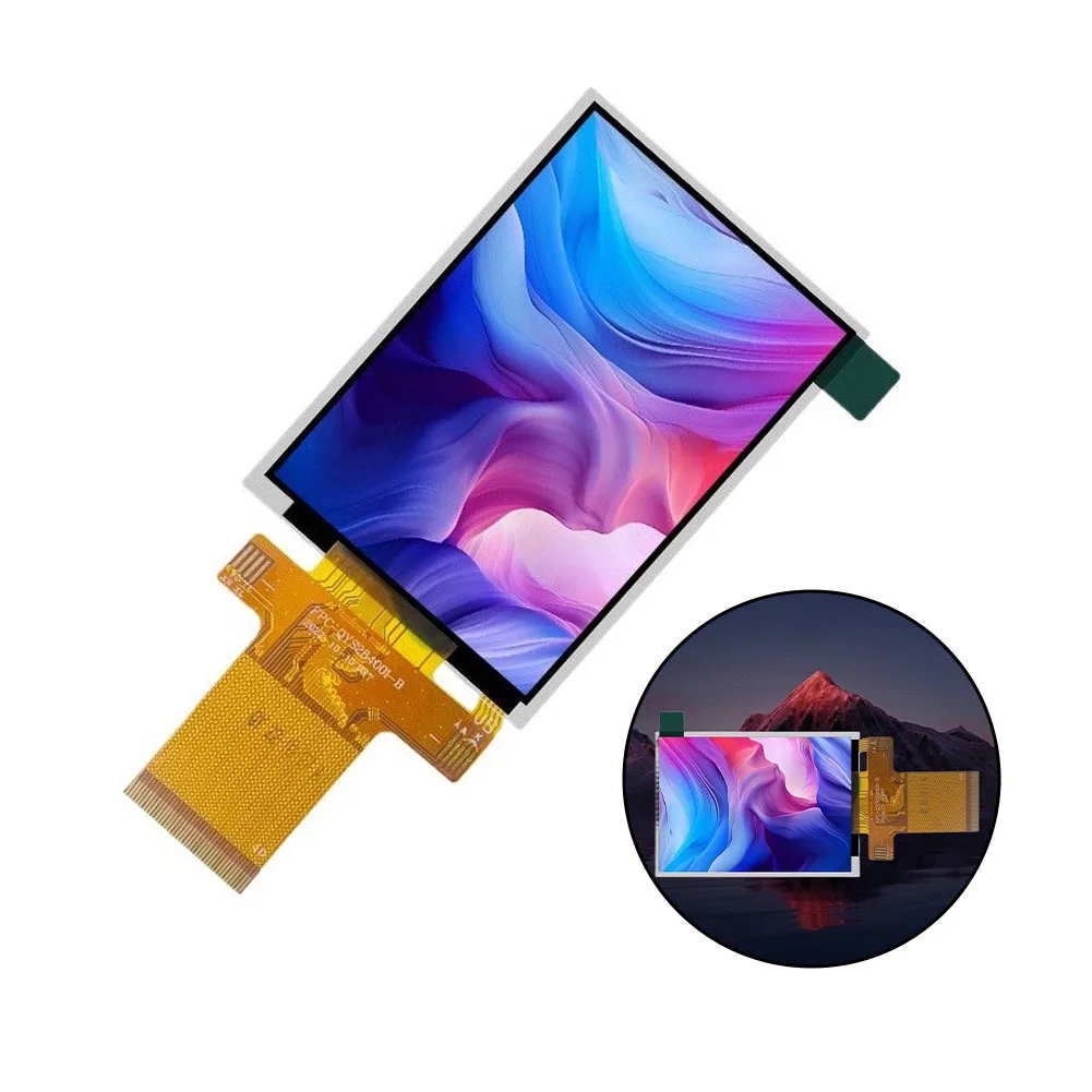 2.8Inch TFT LCD Screen High-Definition 240x320 Resolution TFT Full-color Display Microcontroller Unit 16-bit/SPI High-definition