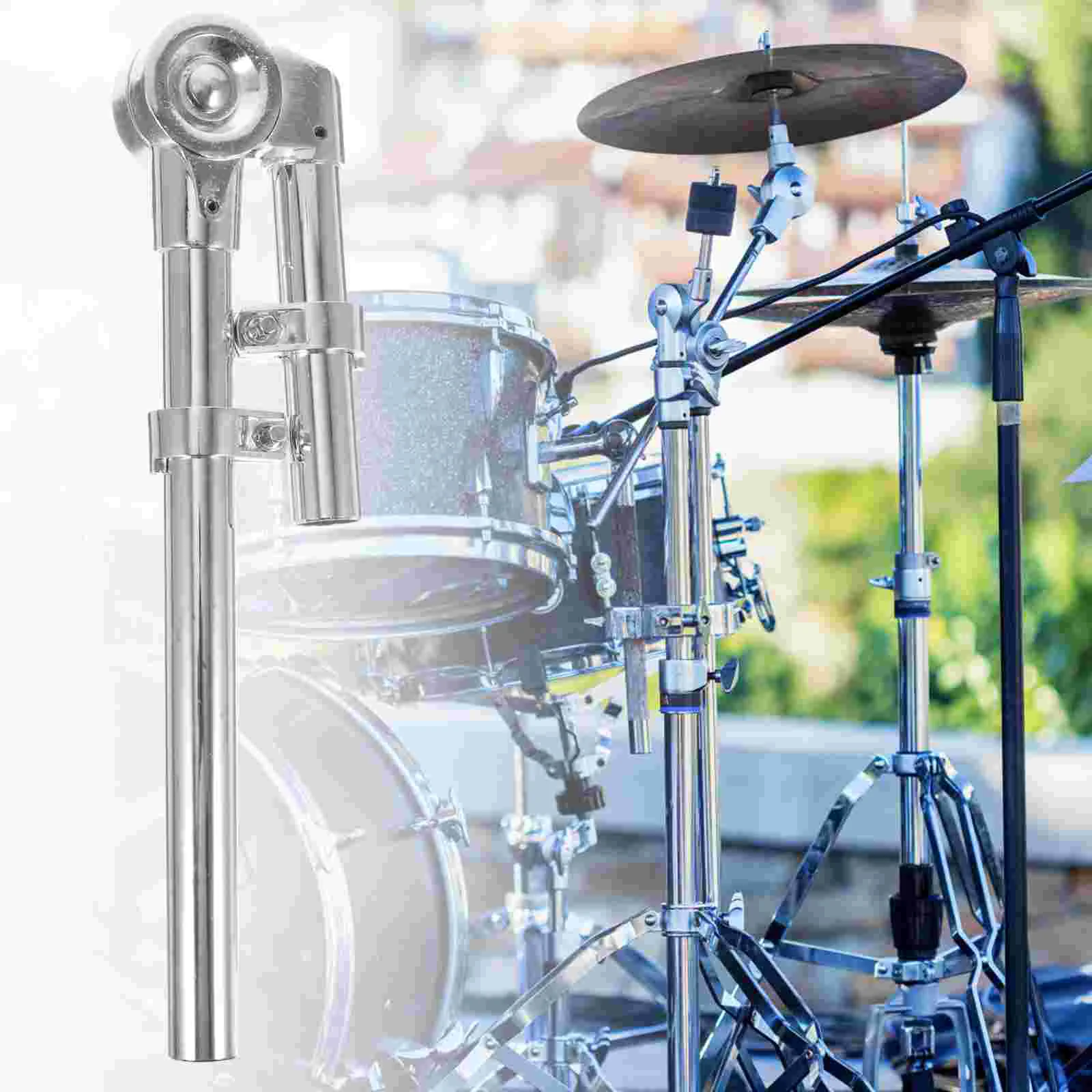 Drum Water Pipe Suspension Percussion Instrument Bracket for Tom Snare Holder Part Metal Display Hardware Mount