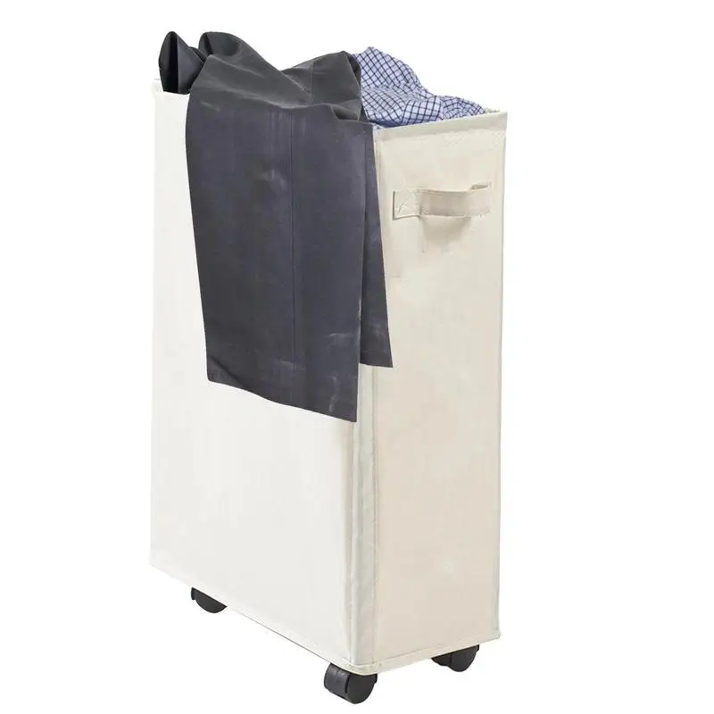 42L Laundry Basket Foldable Washing Basket With Lid Closed Laundry Hamper Suitable For Bedrooms Bathtubs Laundry Dormitories