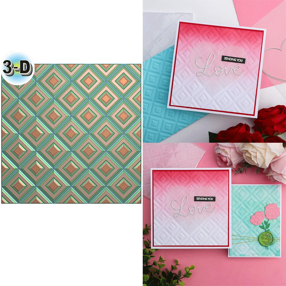 

Layered Bubbles 3D Embossing Folder for Card Making & Scrapbooking - Durable Plastic, Easy Embossing - Perfect 2025 Hot