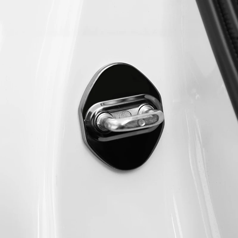 For Mazda 2 3 6 CX-5 CX5 CX30 CX50 CX60 BT50 2019 2020 2021 2022 2023 2024 2025 4PCS Car Door Lock Protect Cover Accessories