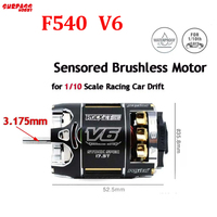 SURPASS HOBBY Rocket RC 540 V6 13.5T 17.5T 21.5T SPEC Sensored Brushless Motor Waterproof 3.175mm for 1/10 1/12 RC Car