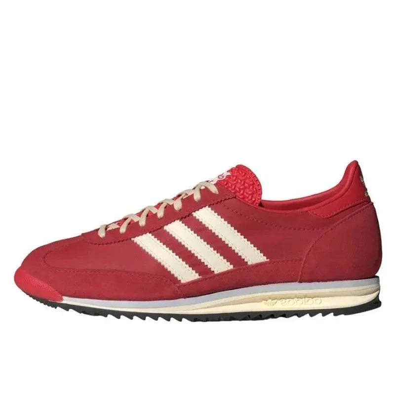 

Adidas Originals SL 72 RS Casual Comfortable Men Women Sports Running Shoes Unisex Red Sneakers JI1281