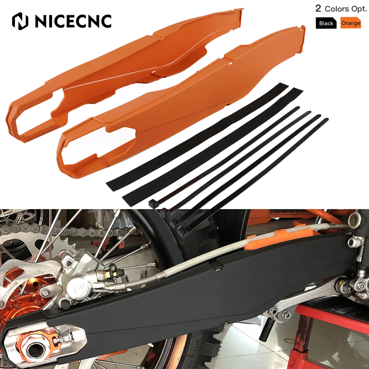 

For 2023 Husqvarna TE 300 TE FE 501 450 350 300 250 200 150 125 TC TX FC FX 2014-2022 Swingarm Protector For GasGas EC 300 250