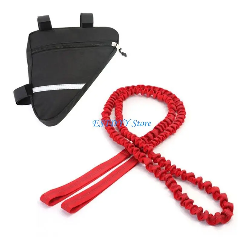 

G6DE Tow Rope Bike Tow Bungee Child Safety Stretch Pull Rope Cycling Adventure