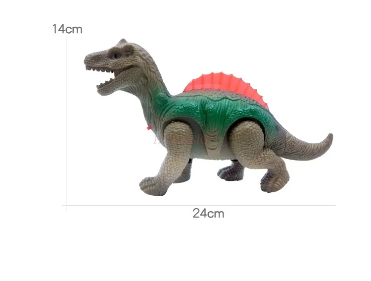 Elektrisch universeel dinosaurus Zhuluoji model Walking Night Market Creatief nieuwigheid elektrisch kinderspeelgoed