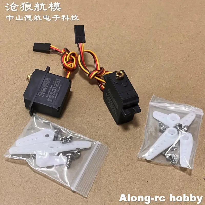 

2pcs Freewing FSS31231 FSS33232 23g Metal Gear Digital Smart Servo CW CCW for F-14 RC Plane Model Airplane Aircraft Spare Parts