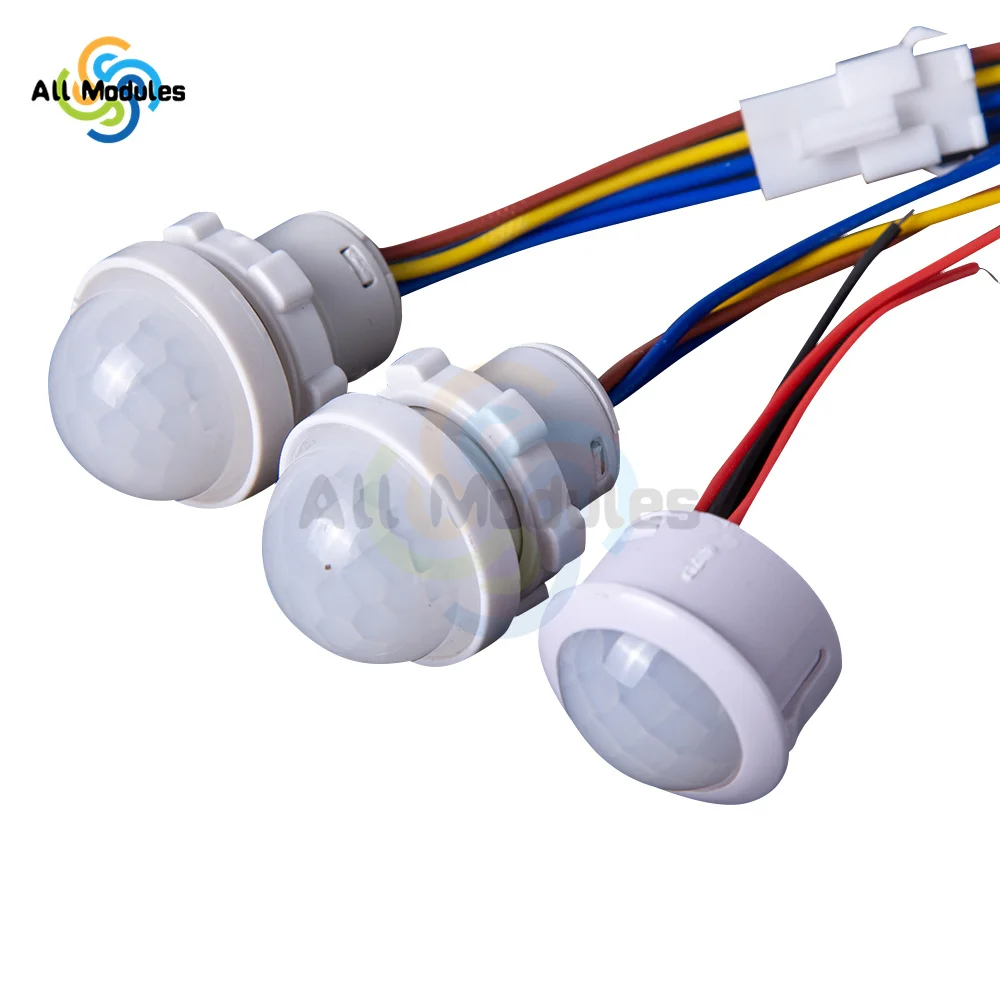 PIR Motion Sensor Light Switch LED PIR No Adjustable Delay Human Body Infrared Detector IR Infrared Motion Sensor Light Switch