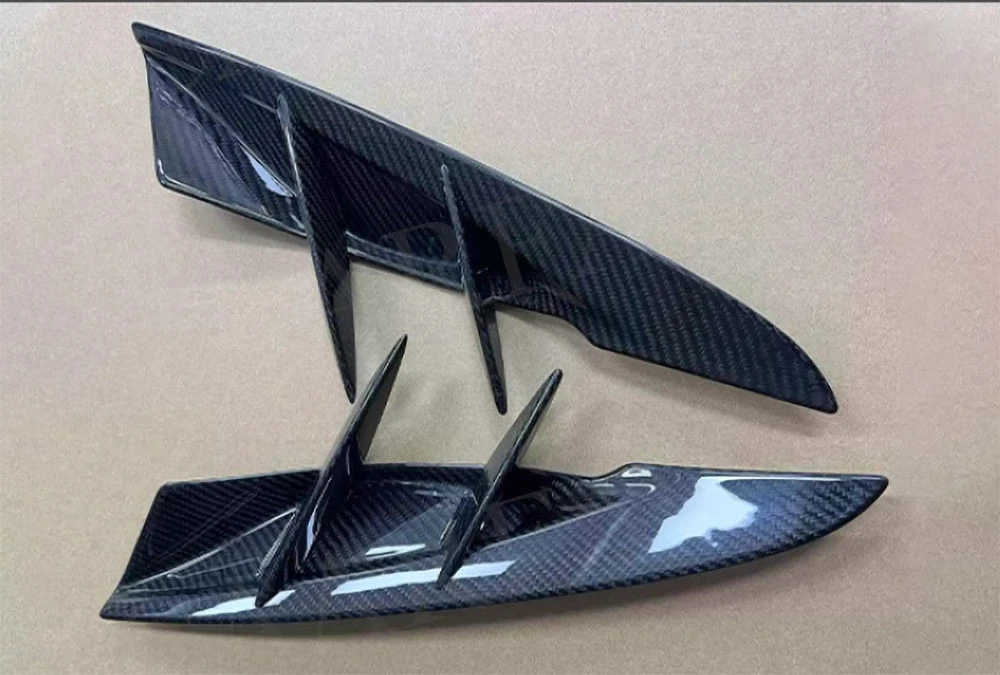 For Toyota Supra A90 2019+ Carbon Fiber Car Front Bumper Air Vent Trims Cover Bumper Body Kits Car Accessories FRP - view 6