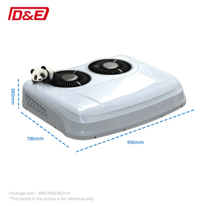 

Compact 12V Rooftop Air Conditioner For Cab Sleeper Rooftop Type For RV Trucks Camper Vans Smaller Sizes-New Condition