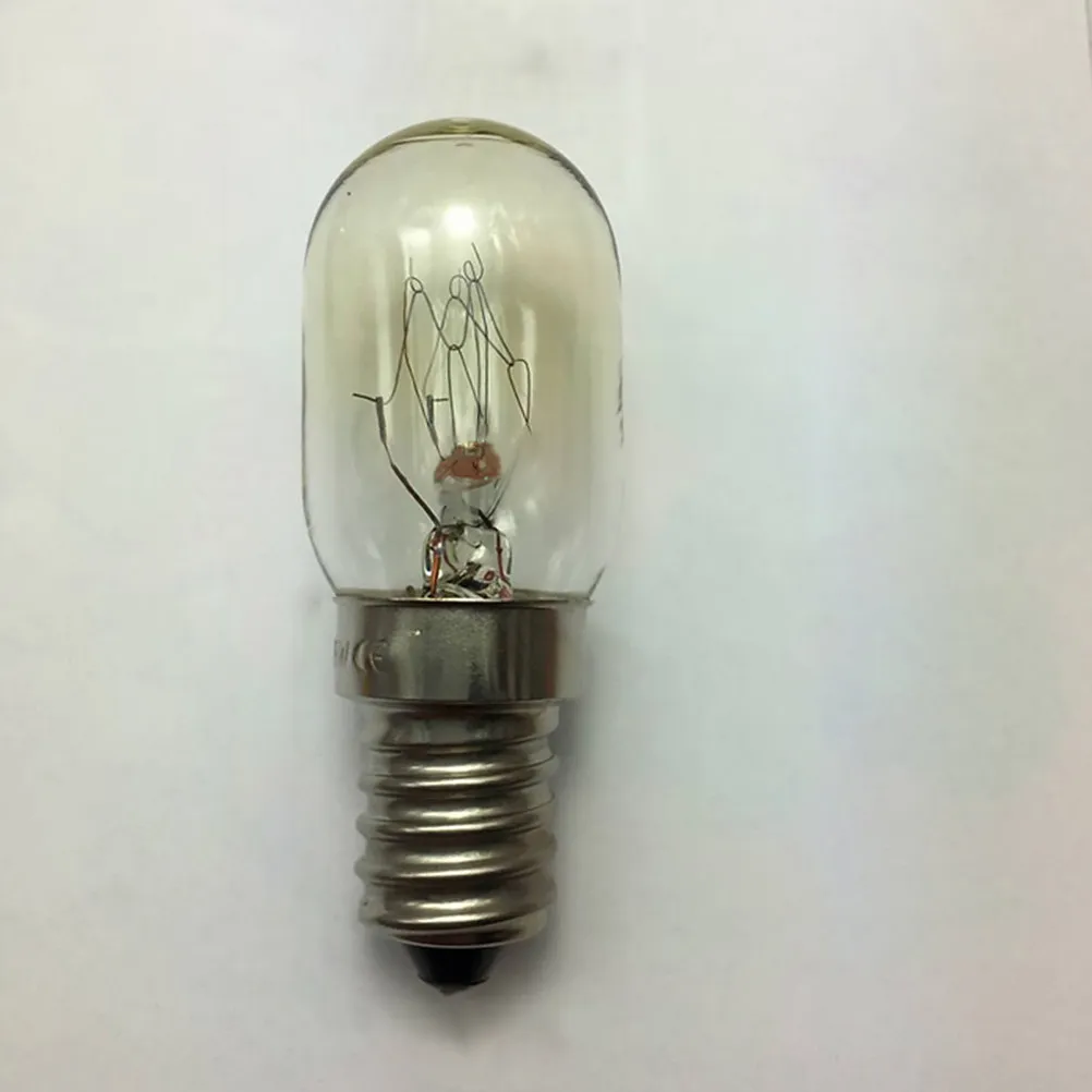 5Pcs E14 Refrigerator Bulb 15W Fridge Freezer Lamp Replacement Appliance Light Bulb for Microwave Range Hood Oven
