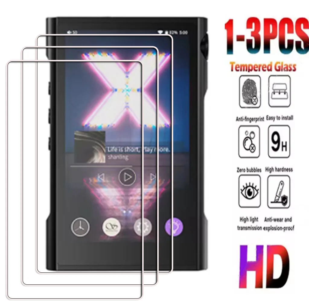 1-3PCS 9H Tempered Glass For SHANLING M3X Hifi MP3 Music Player  Screen Protection Cover Film