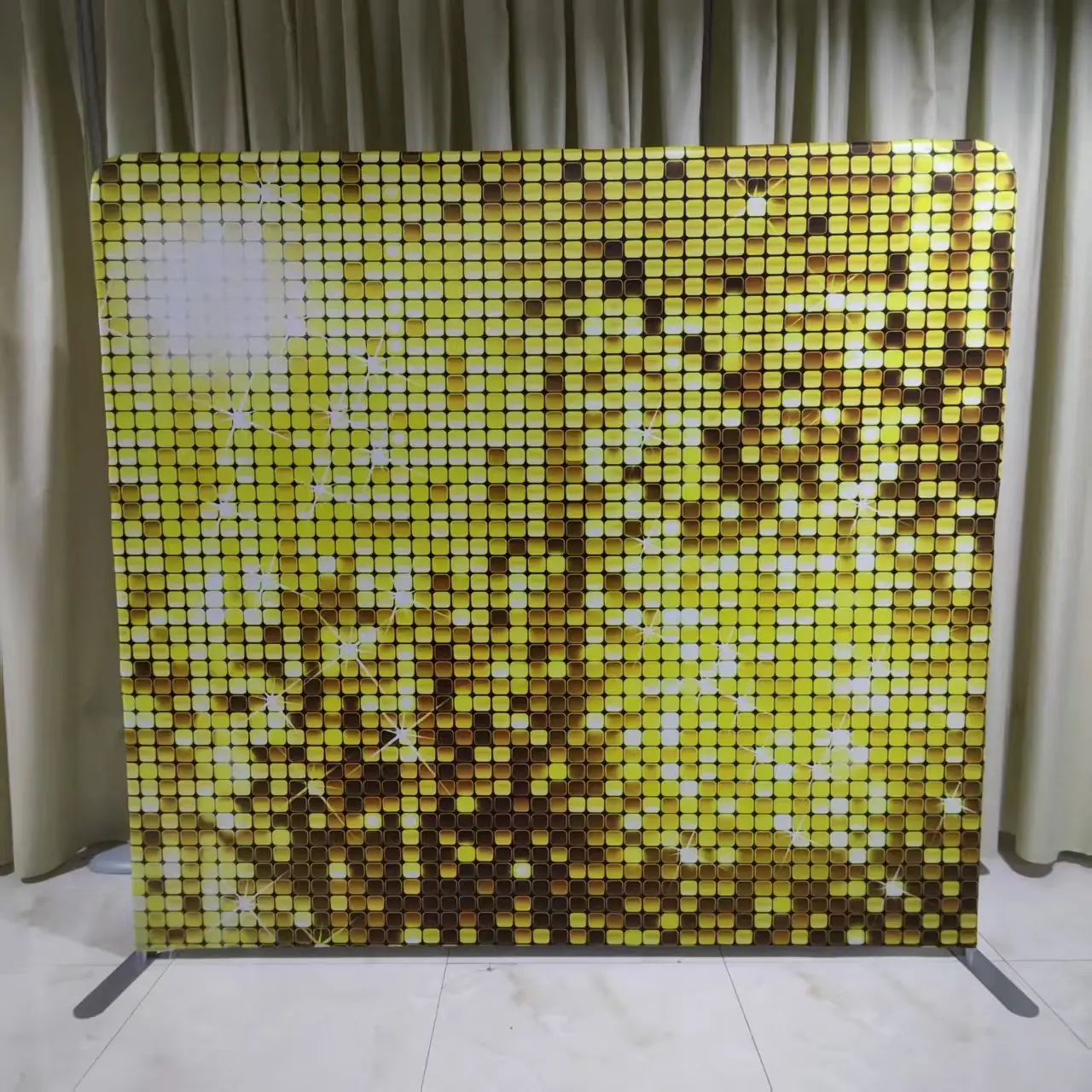 

Прямые поставки с завода: Фотобудка 8x8 футов с тканевым фоном и графическим оформлением, стенд для фотобудки