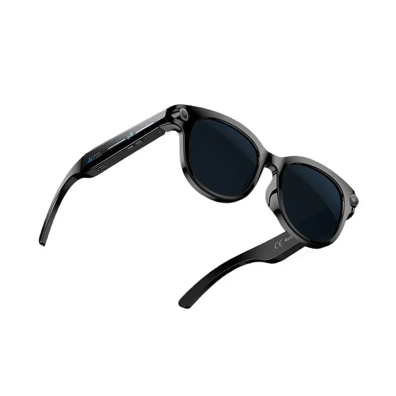 M89S AI Smart Glasses 8MP Camera Video Recorder Outdoor Intelligent Eyewear for Men Women High Tech Audio Sunglasses