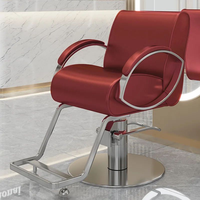 

Beauty Ergonomic Barber Chairs Nordic Modern Trendy Comfortable Salon Chair Simple Quality Sillon Barbero Salon Furniture