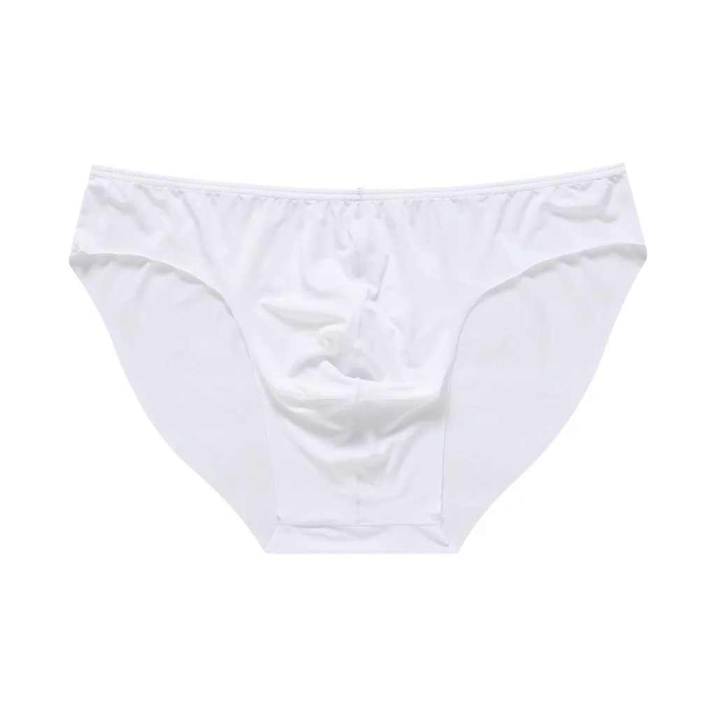 Hot Fashion Underwear Breathable Briefs Tight Underpants Mid Waist Nylon Seamless Semi-Transparent Shorts Soft