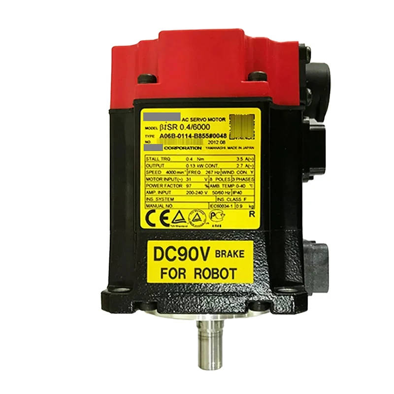 

Brand New 100% Original A06B-0114-B855#0048 Servo Motor A06B0114B855#0048