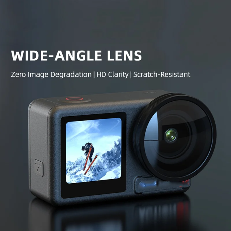 【핫 아이템】DJI Osmo Action 5 Pro용 외부 필터 AC4 광각 렌즈 확장 렌즈로 시야각 확장 Acc 확장