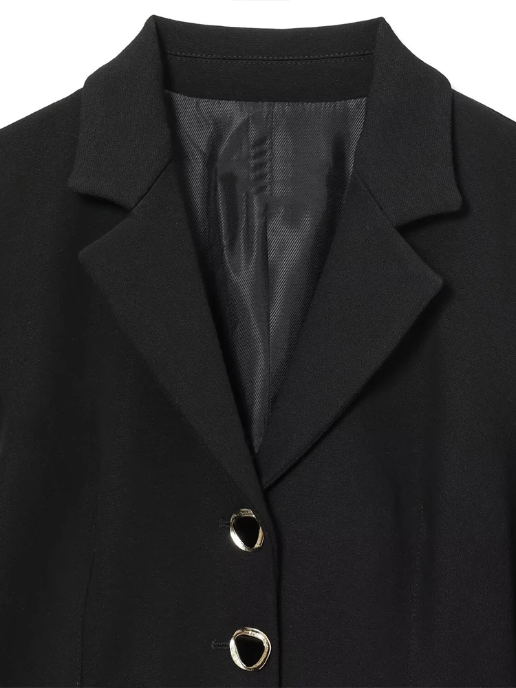 Europäischen und Amerikanischen stil herbst neue mode trend temperament frauen kleidung saum taille revers anzug jacke rock