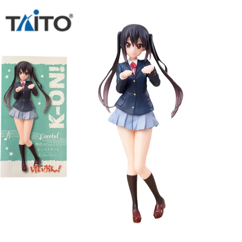 

TAITO Original K-ON！ Anime Figure Coreful Nakano Azusa Action Figure Toys for Kids Gift Collectible Model Ornaments Dolls