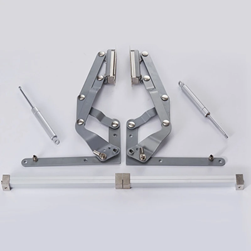 Air Operated Hinge on the Vertical Lift Translational Pneumatic Turning Bracket Home Furniture Hardware Fittings