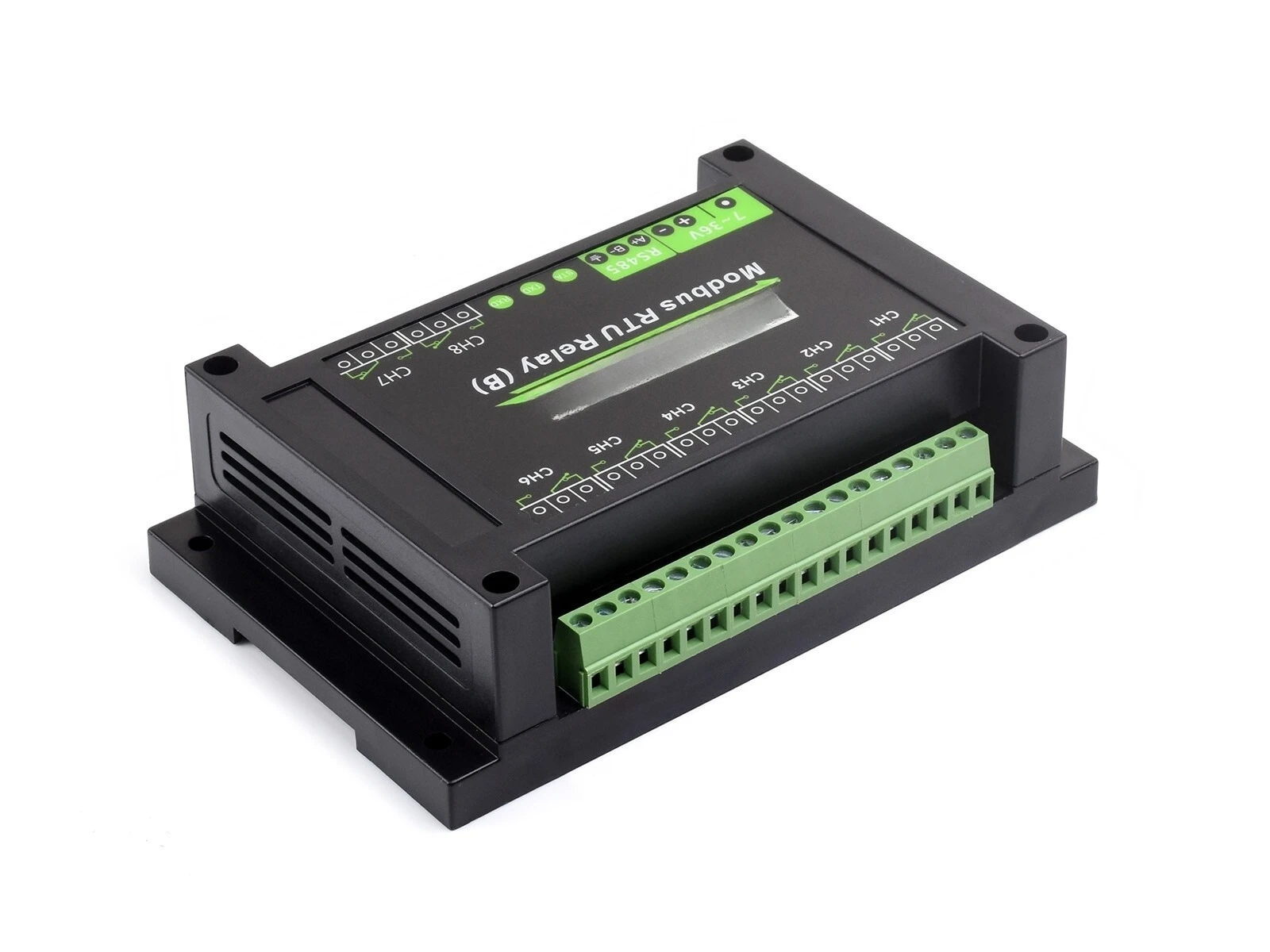 For  Industrial Modbus RTU 8-ch Relay Module (B) RS485 Interface 7~36V