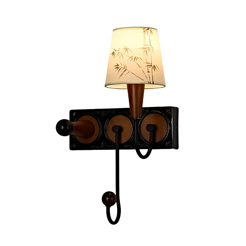 

Medieval style B & B can be stored, wall lamp, living room sofa background wall, light luxury resin, bedroom, bedside table,