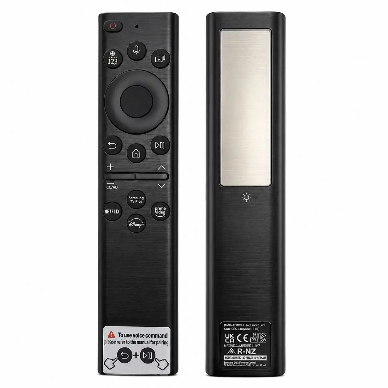 Voice Remote Control BN59-01385A for Samsung Smart TV 2019-2023 Crystal UHD Neo QLED OLED 4K 8K Series TVs Remote Control